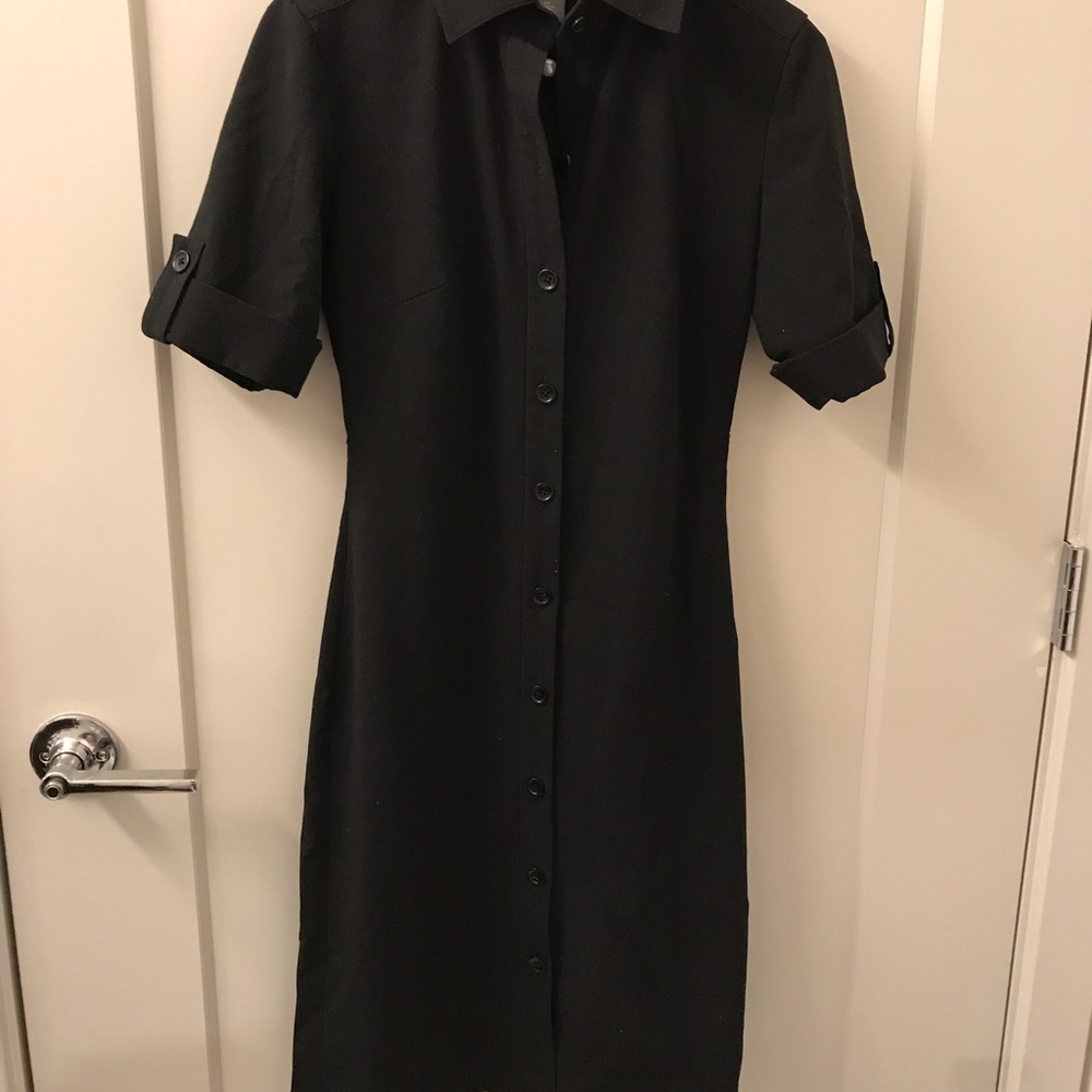 Cute shirt dress!